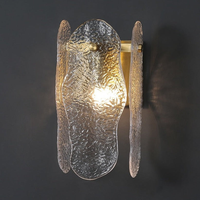Parisa - Glass & Copper Contemporary Wall Sconce